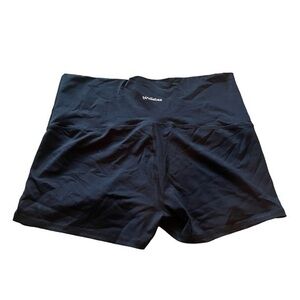 Black Birdiebee mini athletic spandex shorts